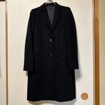 UNIQLO 블랙 체스터 코트 사이즈 S