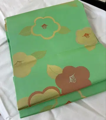 [새상품!] 작가작 나고야 오비 순수 실크