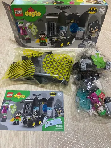 미사용품 레고 듀플로 배트맨의 비밀 기지