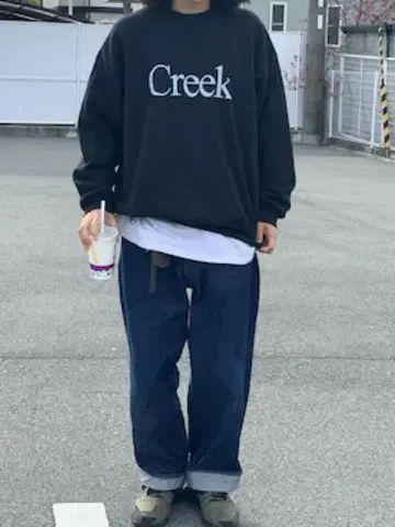 Creek 네이비 트레이닝복 L 사이즈