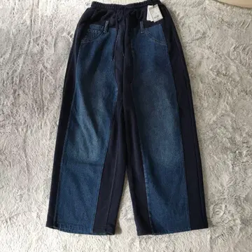 니코앤드 [MODE NORM CORE] 데님 패치워크 팬츠 M