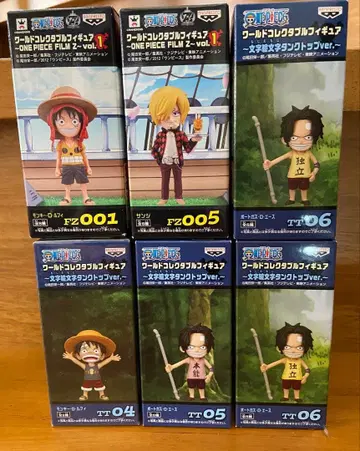원피스 피규어 6체 세트