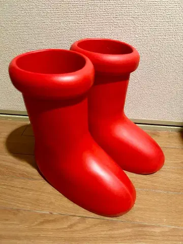 철완 아톰 부츠 빨간색 완구