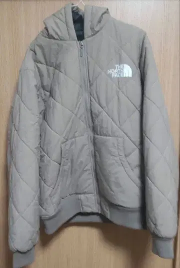 THE NORTH FACE 퀼팅 자켓 베이지