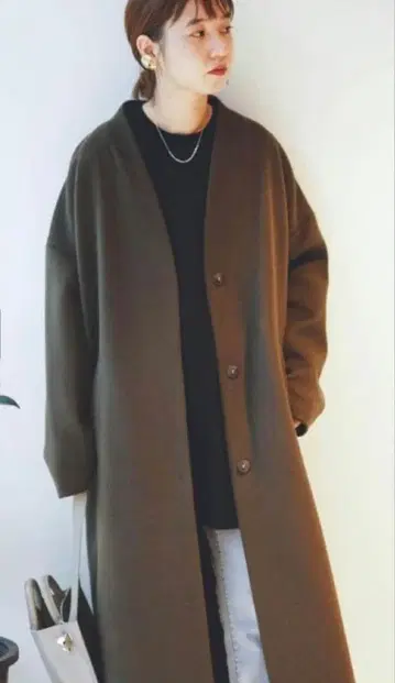 슈퍼 140 울 비버 코트 S 사이즈