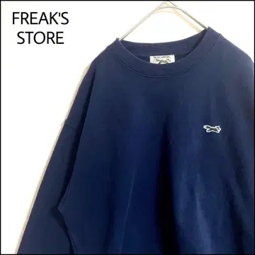 FREAK'S STORE 맨투맨 네이비 오버 사이즈