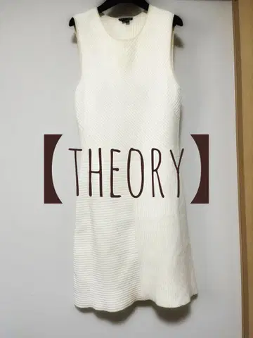 [ THEORY ] 화이트 슬리브리스 드레스