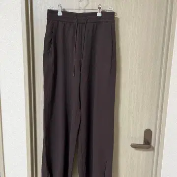 룰루레몬 브라운 조거 팬츠 m