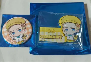 헤타리아 AMOgrape 캔뱃지 아크릴 네임 배지 독일