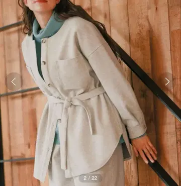 niko and - 부드러운 니트 셔츠 자켓