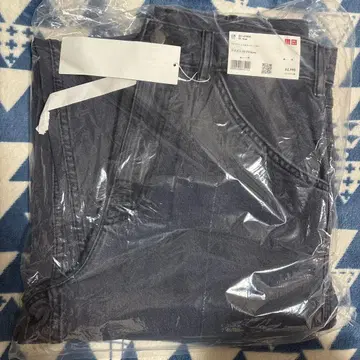 유니클로 U 와이드 핏 컬러 청바지 그레이 29