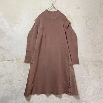 CELFORD/롱 니트 원피스/38/이소재 풀오버 모카