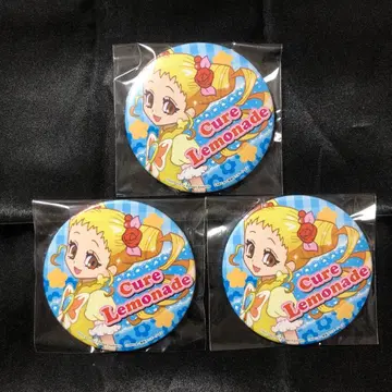 프리큐어 캔뱃지 큐어 레모네이드 3