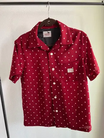 갱스터빌 오픈 카라 셔츠