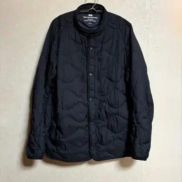 유니클로 White Mountaineering 다운 자켓 L 블랙
