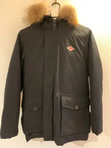 단톤 퍼 포함 다운 자켓 34 사이즈