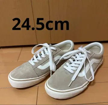 새상품급 vans 스니커즈 베이지 24.5