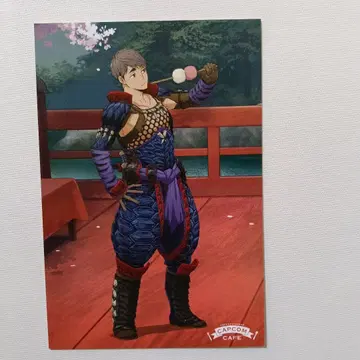 하이큐!! 미야 오사무 엽서 특전 캡콤 카페 몬헌