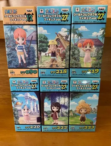 원피스 피규어 세트 총 6체