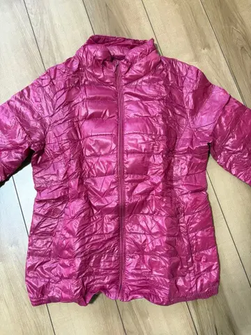 마젠타 다운 자켓 M 사이즈
