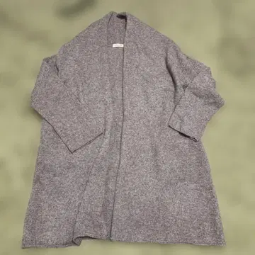 사만사 모스2 그레이 가디건 F