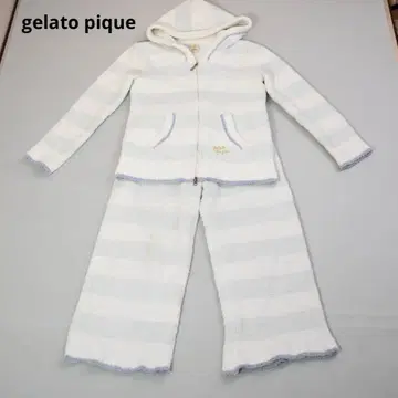 341 젤라또피케 상하의 세트 룸웨어 보더 후드티