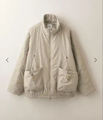 UNDERARMOUR UNITED ARROWS 패딩 풀 집업 블루종