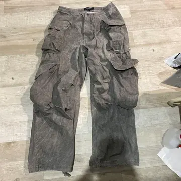 entire studios 그레이 카고 팬츠 S