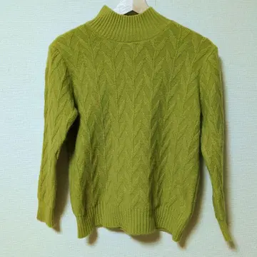 니트 스웨터, 산황색