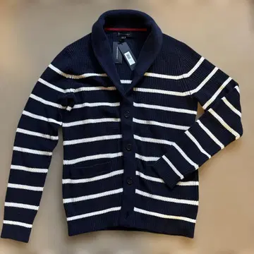 BANANA REPUBLIC 숄카라 가디건 스트라이프 패턴