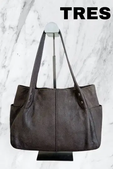 TRES 트레 핸드백 스터드 가죽 y2k