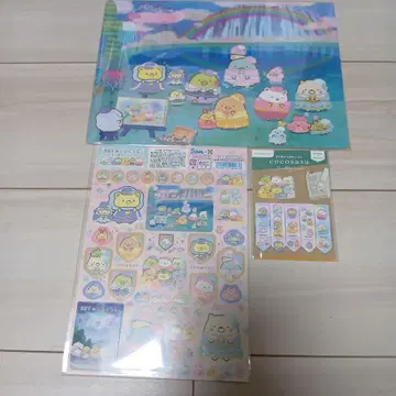 영화 스미코구라시 하늘의 왕국과 두 사람의 코 책받침 씰 포스트잇 세트