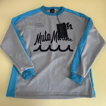 Muta Marine 긴팔 트레이닝복 그레이/파랑