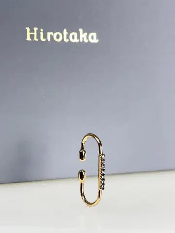 히로타카 미로 이어커프 K10 다이아 0.03ct 상자