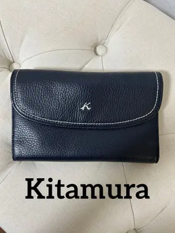 키타무라 지갑 미니백 네이비 컬러 네이비