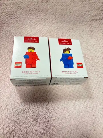 Hallmark 기념품 크리스마스 오너먼트 2025 레고 미니 피규어