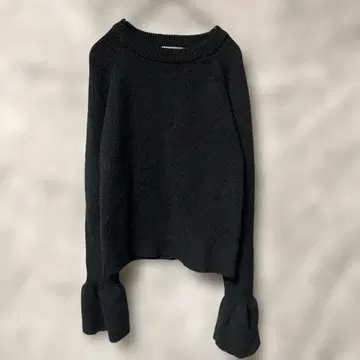 10473 armonia 알모니아 긴팔 니트 스웨터 블랙 검정 구제 의류