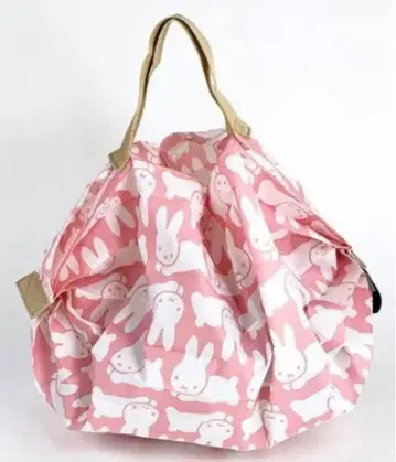 단종 새상품 미피 슈파트 백 S 토끼 miffy 수납 백