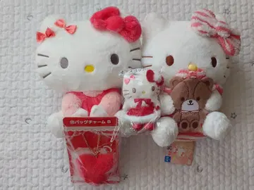 헬로키티 봉제 인형 산리오 복권 마스코트 참