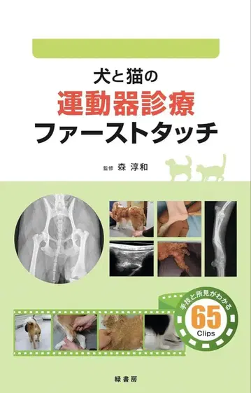 절단된 개와 고양이의 운동기 진료 퍼스트 터치