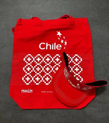 칠레 엑스포 토트백 선바이저 2종 세트