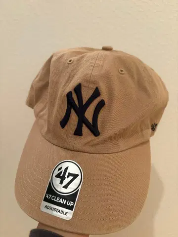 47 뉴욕 양키스 베이지 캡