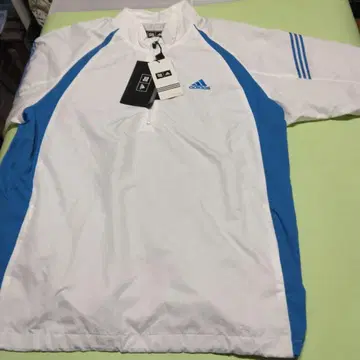 adidas 화이트 블루 자켓 G/XG