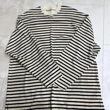 MARKAWARE 스트라이프 긴팔 티셔츠 사이즈 1