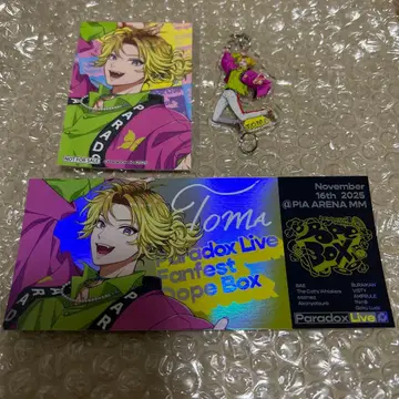 파라라이 도프보 아크릴 참 스티커 티켓풍 홀로그램 카드 토마