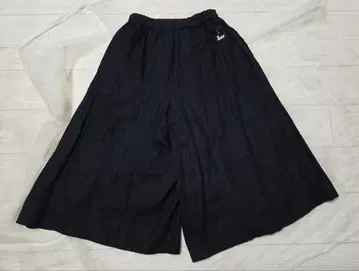 nop de nod 노프드노드 블랙 린넨 큐롯 스커트