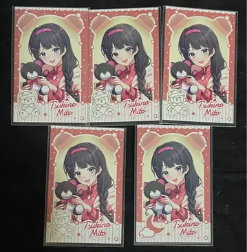 NIJI 베어 폴라로이드 월노미토 R N 5장 세트