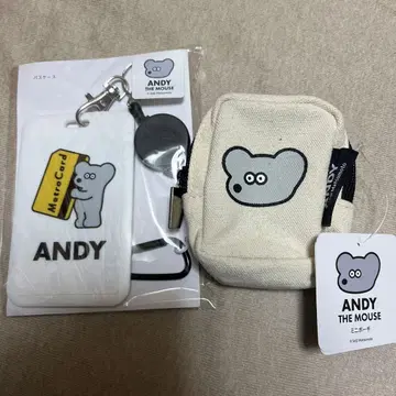 앤디 ANDY salut! 미니 파우치 패스 케이스