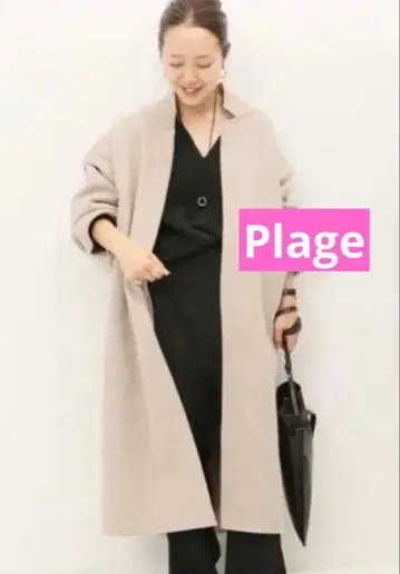 [ 새상품급! ] Plage 해밀턴 테일러드 코트 베이지 36