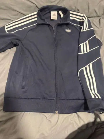 adidas 네이비 집업 자켓 S